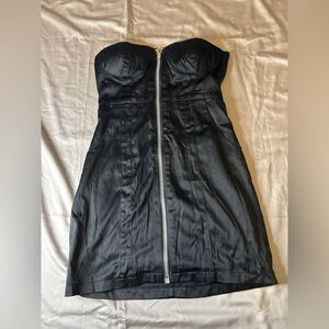 Love Tease The Clothing Brand strapless black mini dress Size Juniors 3